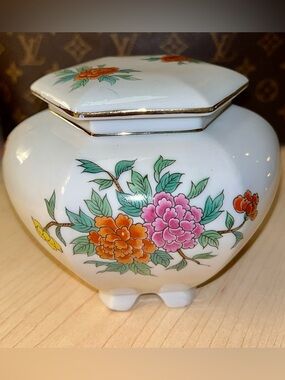 Vintage Japanese Porcelain Ginger Jar